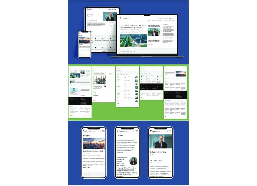 Farrell Fritz Law Firm Website