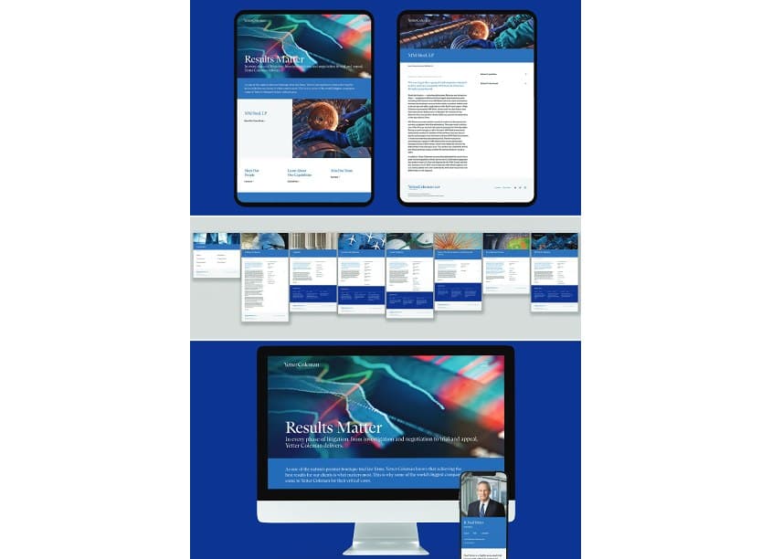 Yetter Coleman Law Firm Website