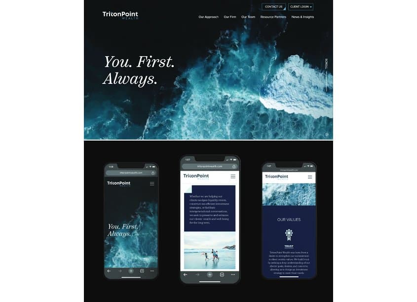 TritonPoint Wealth Website Design