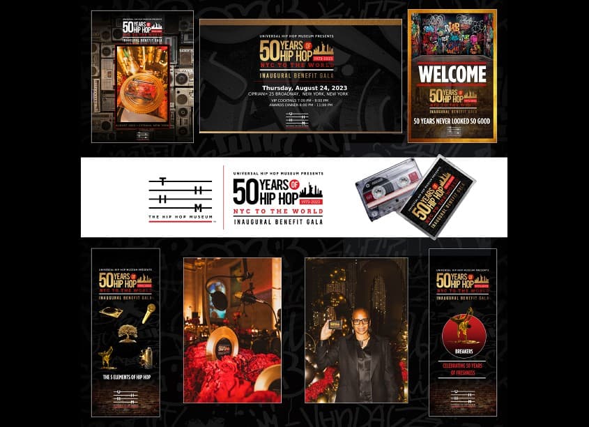 50 Years of Hip Hop - NYC To The World - Inaugural Benefit Gala