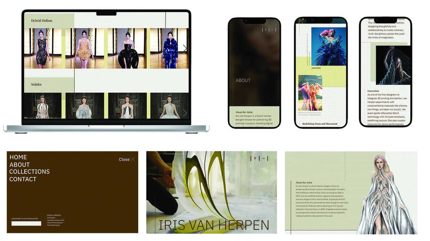 Iris Van Herpen Website
