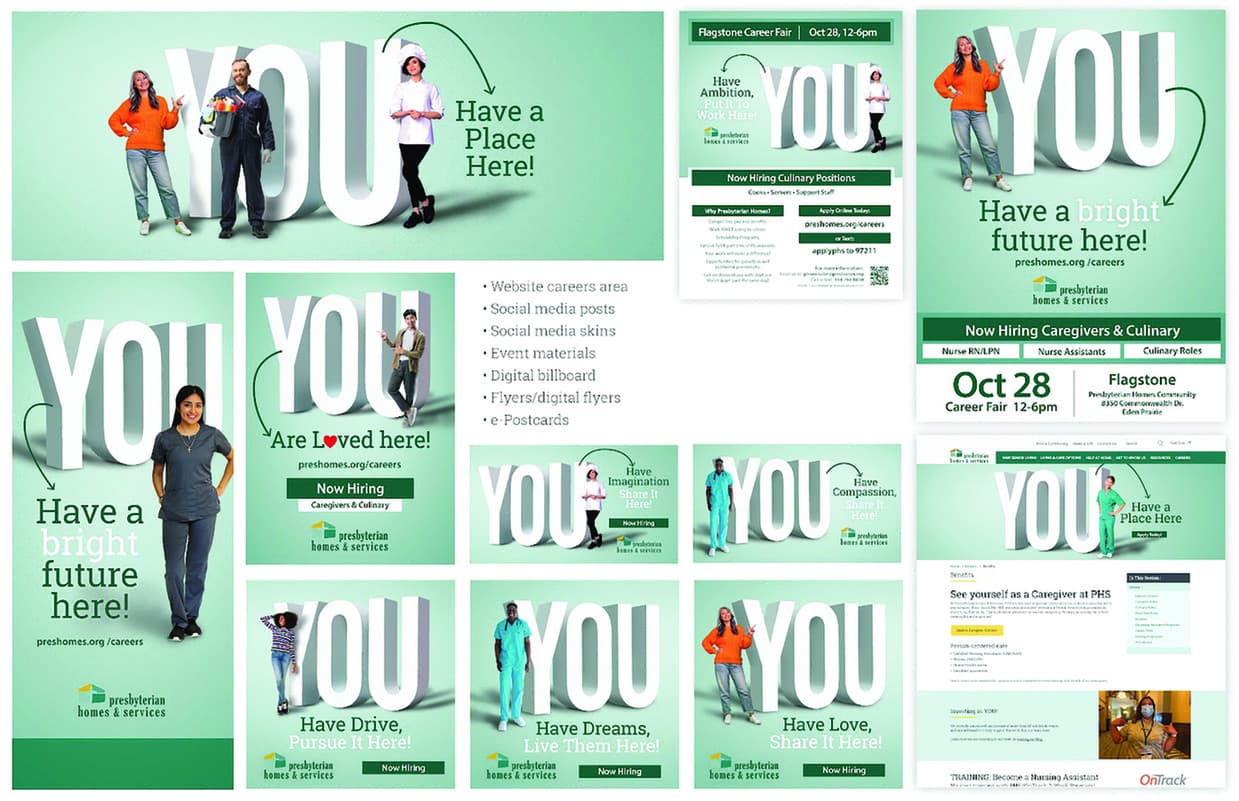 Presbyterian Homes & Services Workforce Digital Campaign