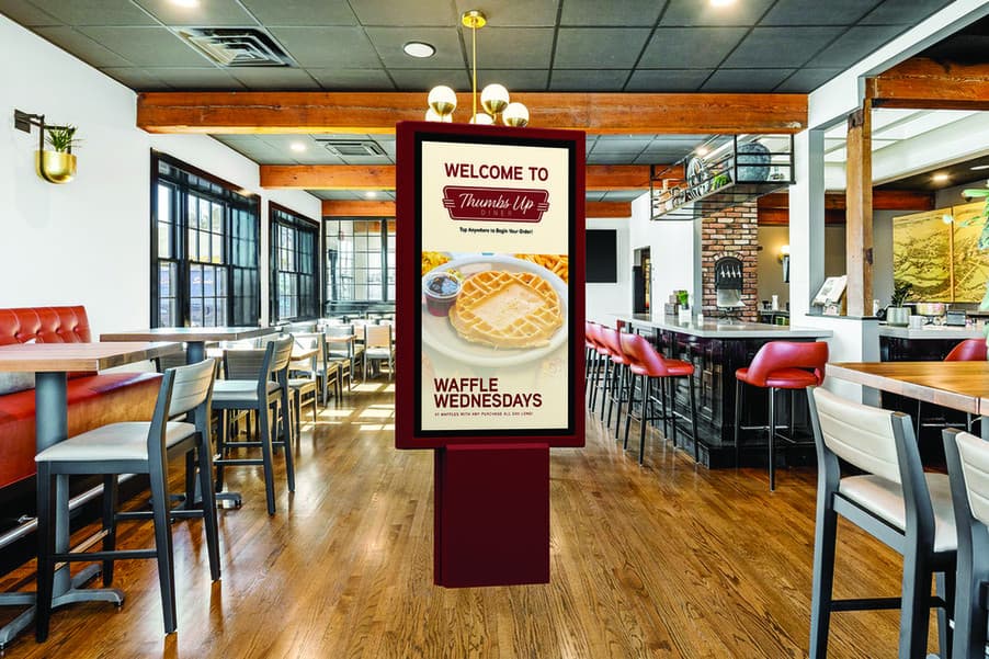 Thumbs Up Diner Kiosk