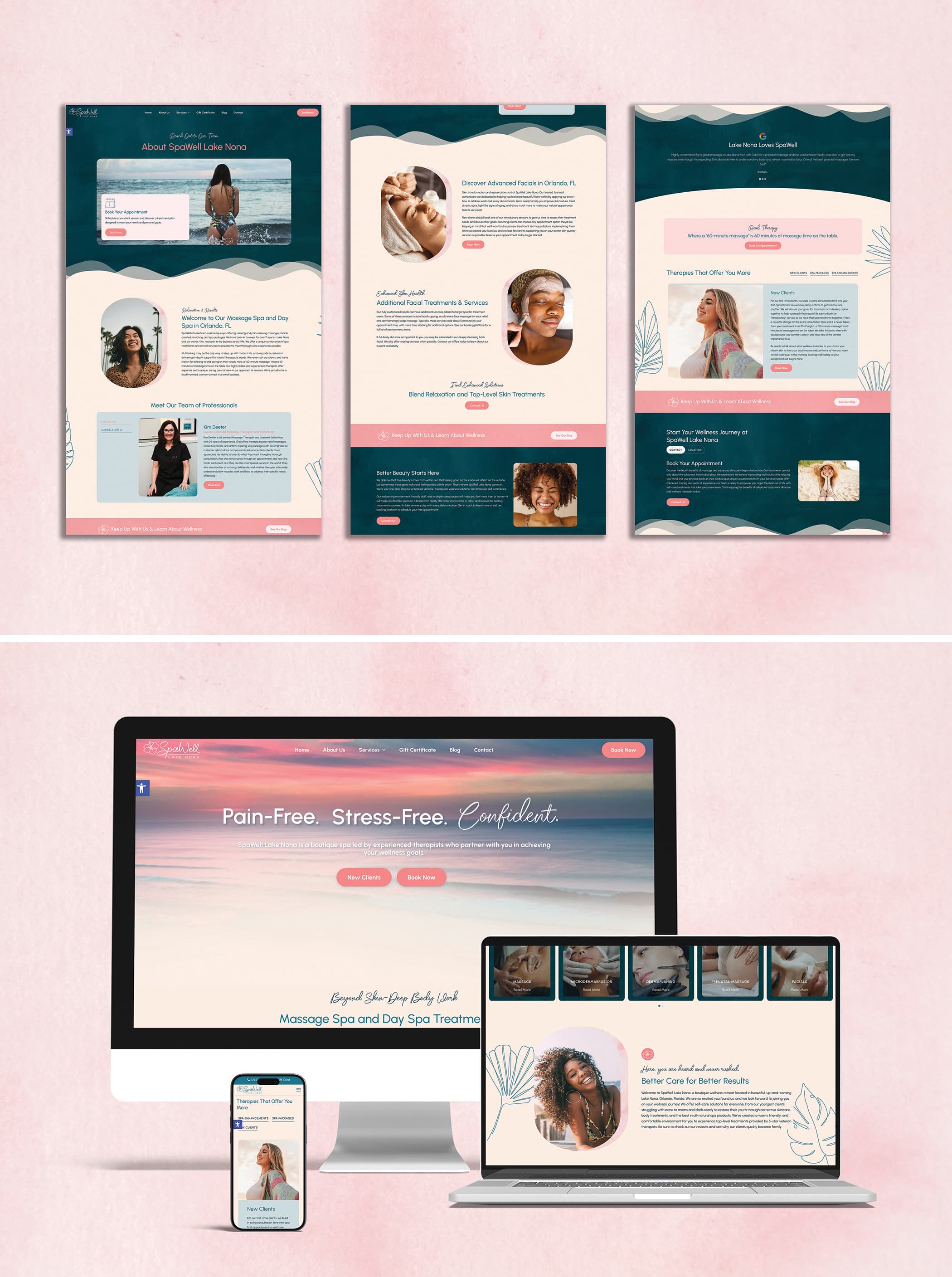 Spa Well Lake Nona Website