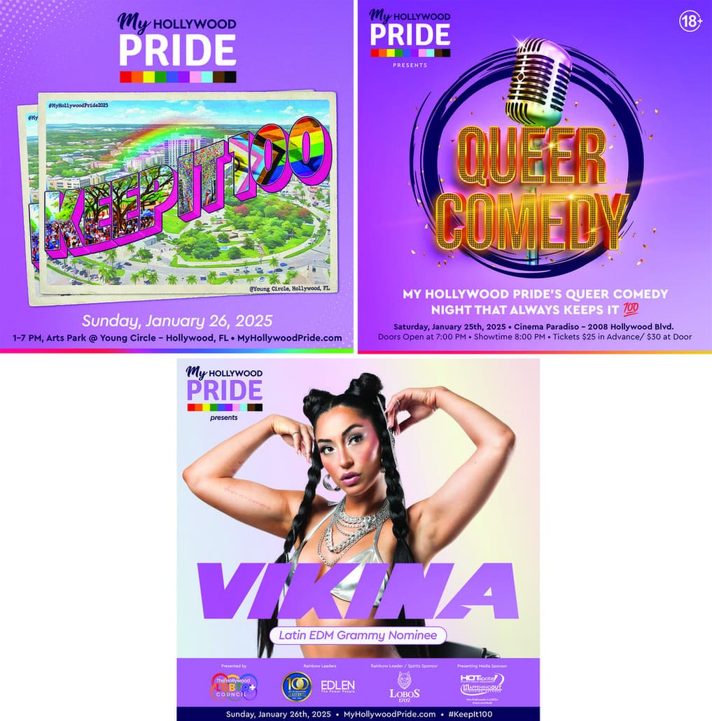 My Hollywood Pride 2025 Social Media Campaign