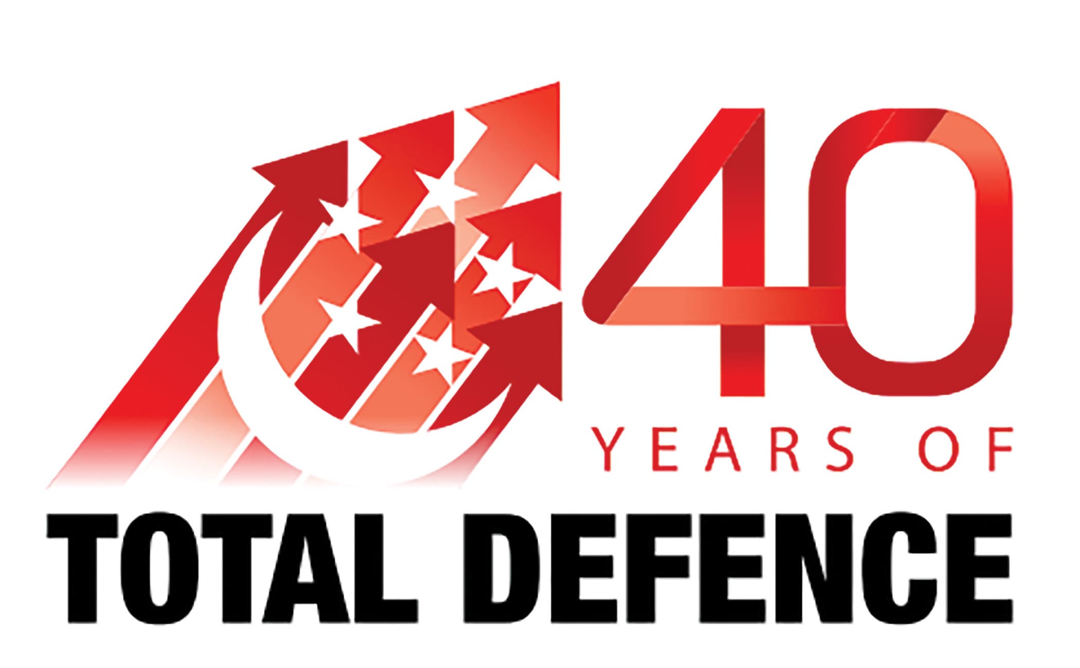 Total Defence 40th Anniversary (TD40) Logo and Campaign