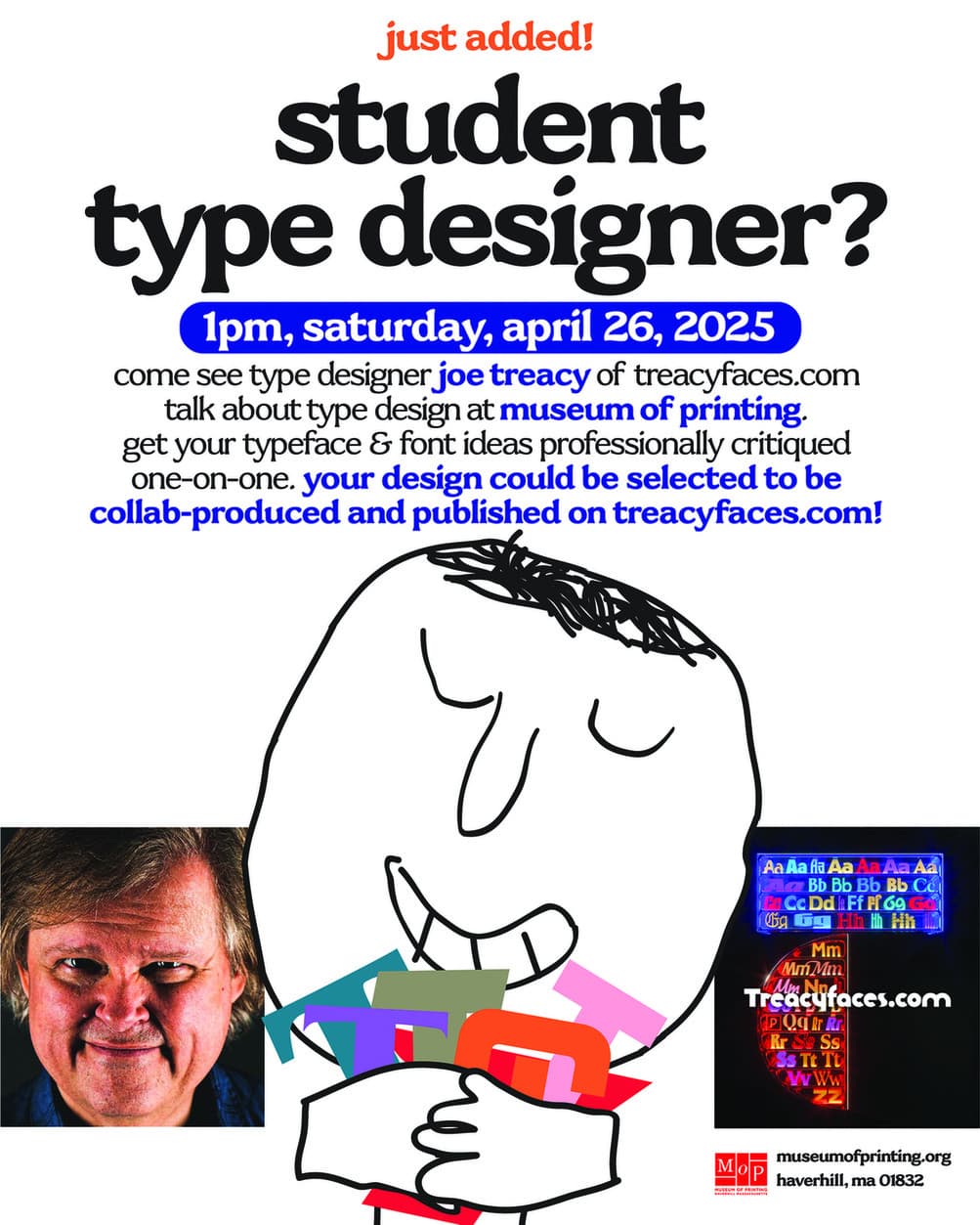 Museum of Printing Type Talk Entry