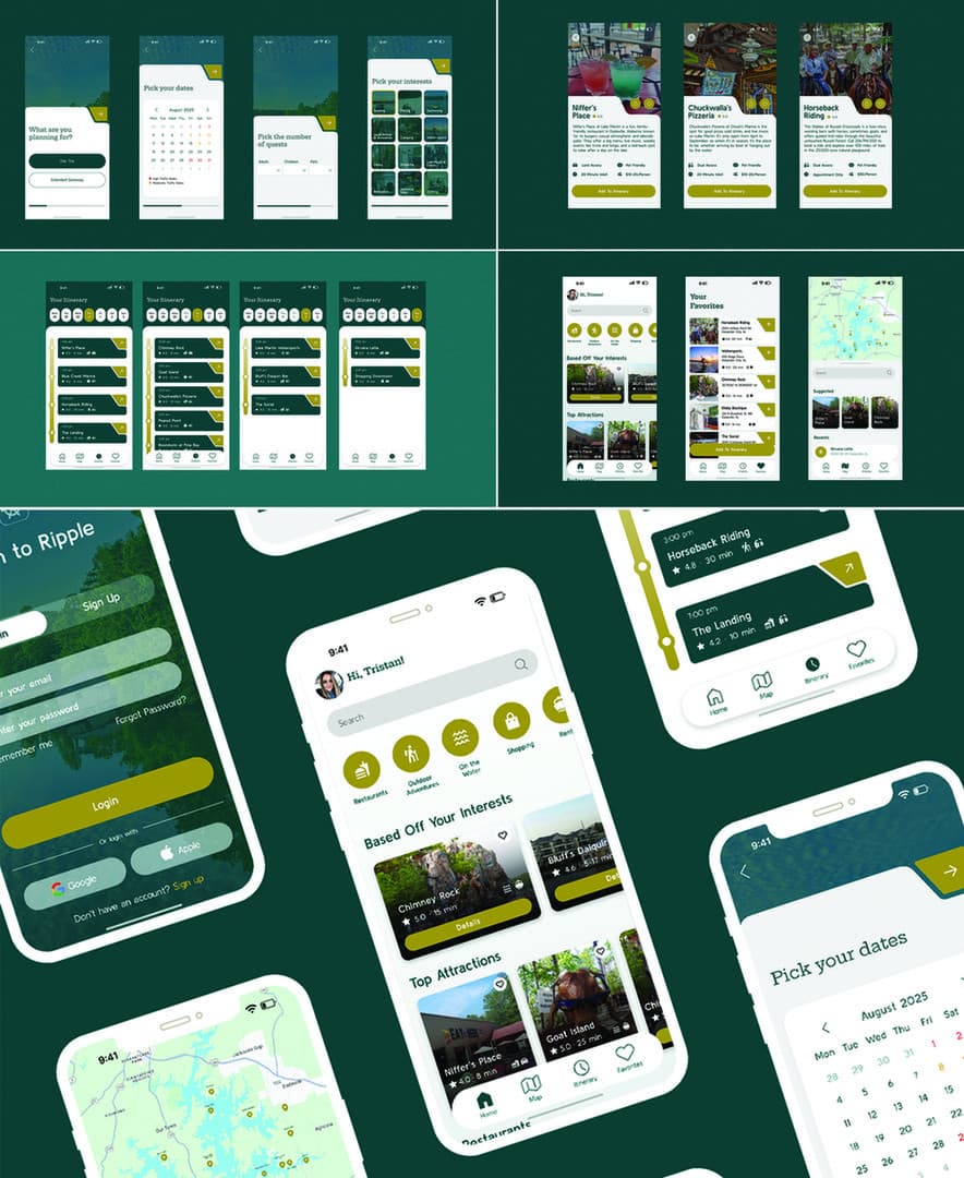 Ripple: Lake Martin Travel App Student Project