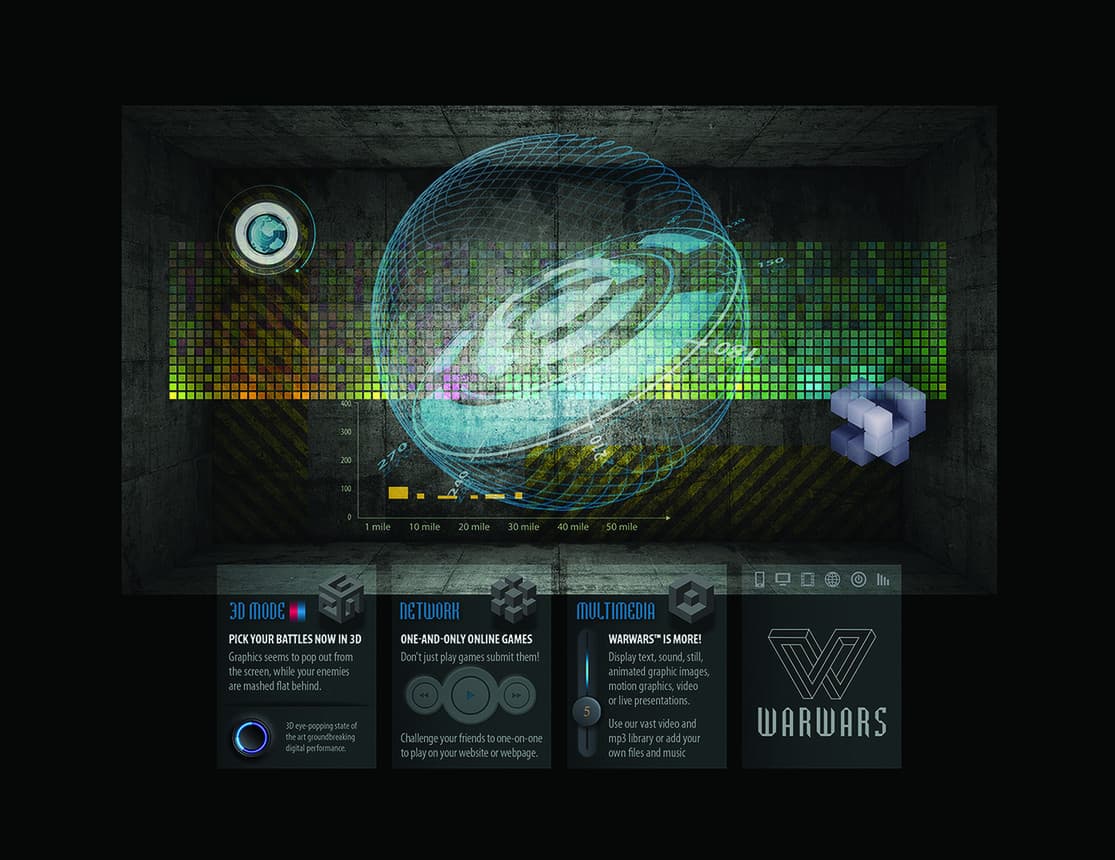 WarWars Video Game Poster