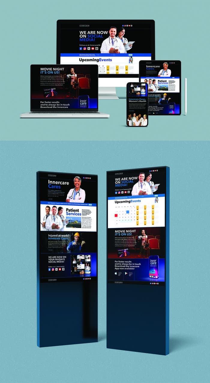 Innercare Care and Health - Special Advertising Landing Pages