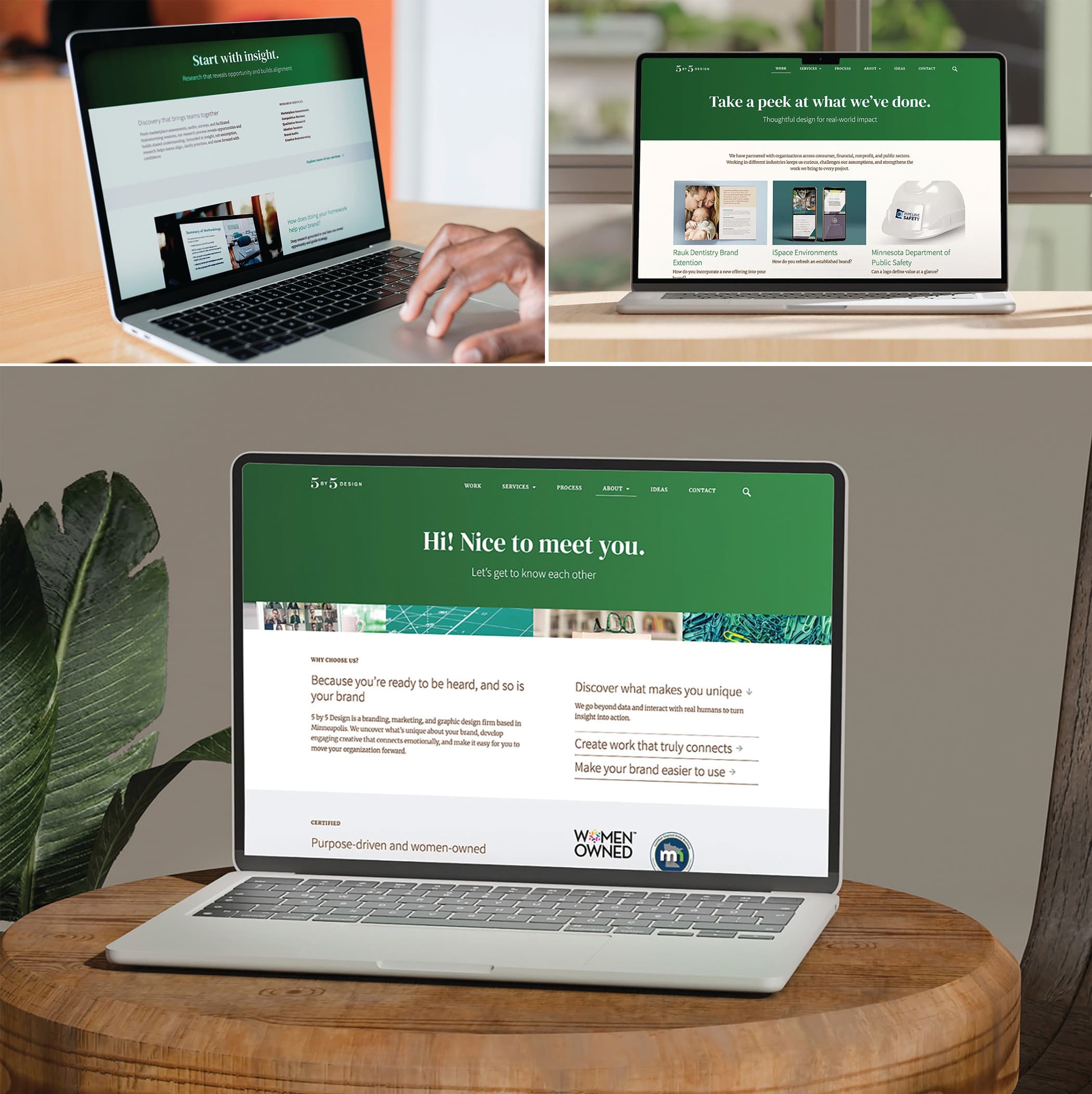 5 by 5 Design Website