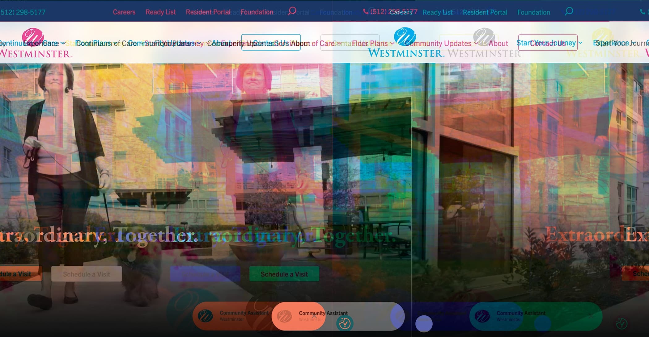 Westminster Senior Living Website