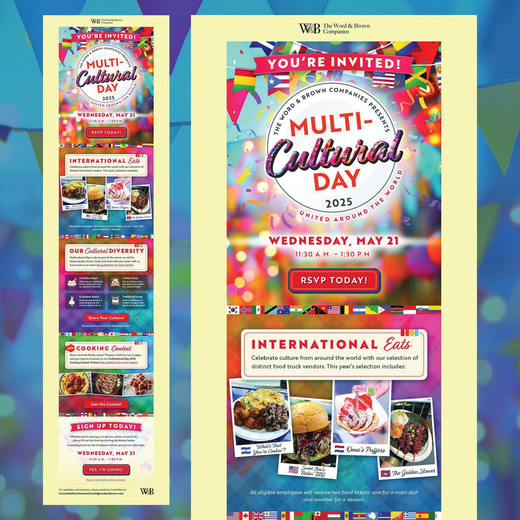 Multicultural Day Invitation Email