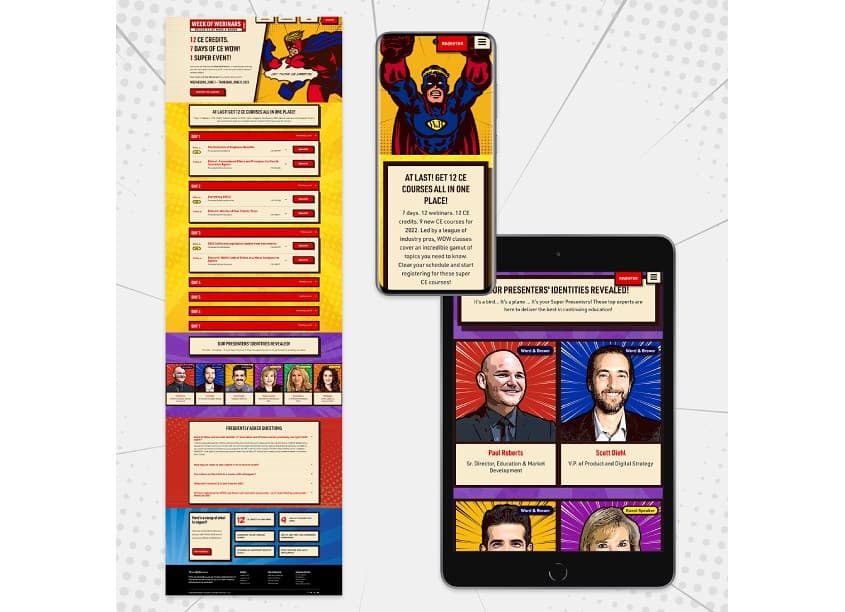 Week of Webinars 2022 Microsite