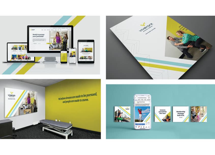 Viverant Physical Therapy Rebranding