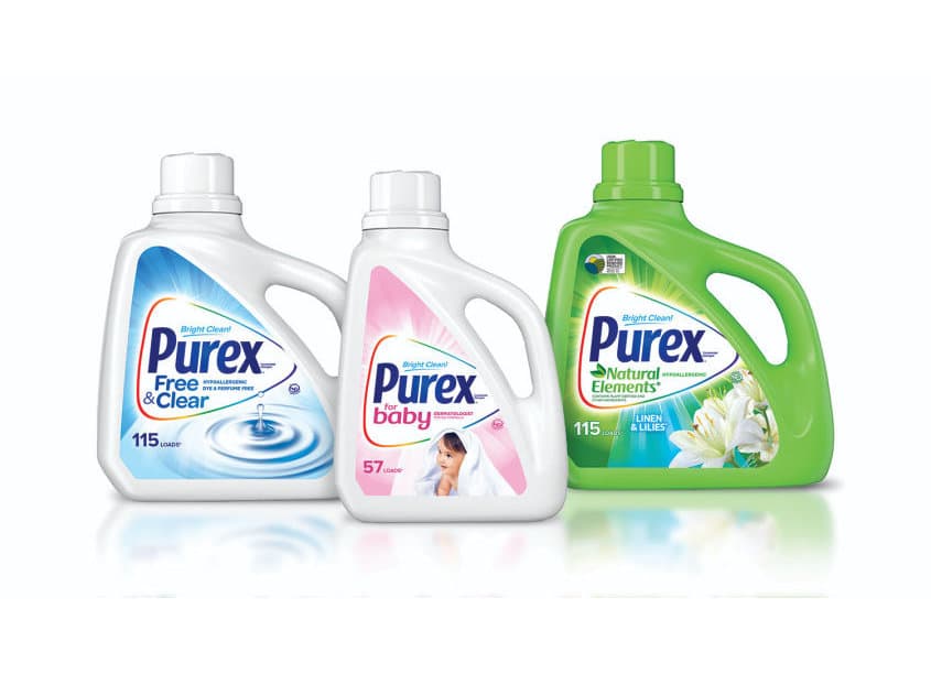 Purex Liquid Laundry Packaging