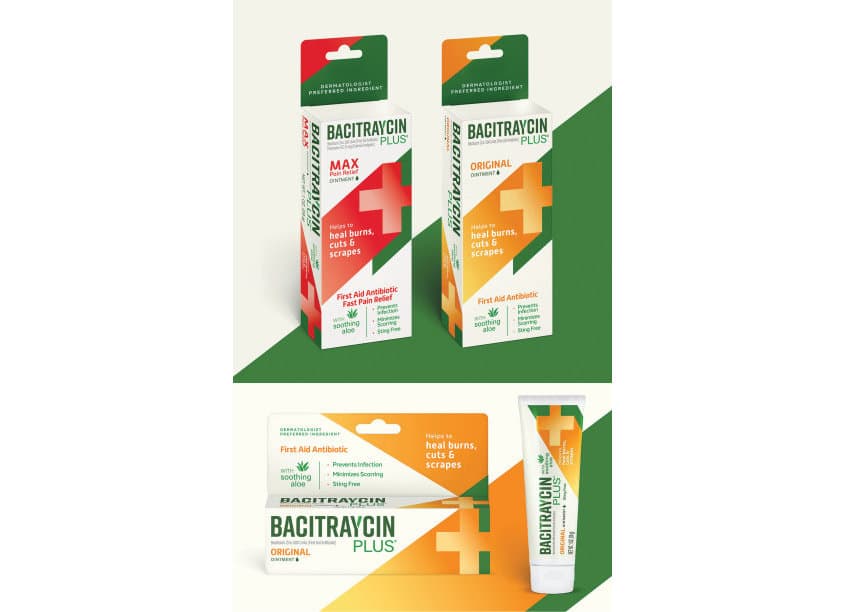 Bacitraycin Plus Packaging