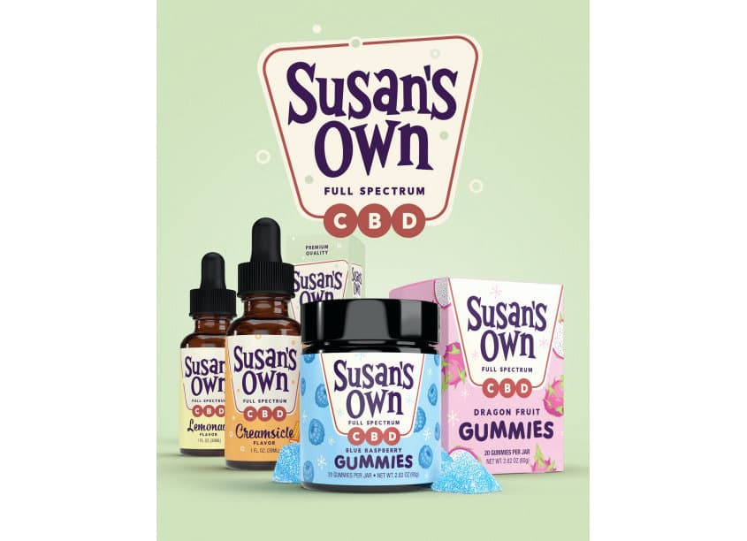 Susan’s Own CBD Branding and Packaging