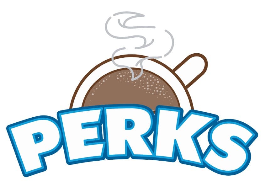 Perks Coffee Shop Logo