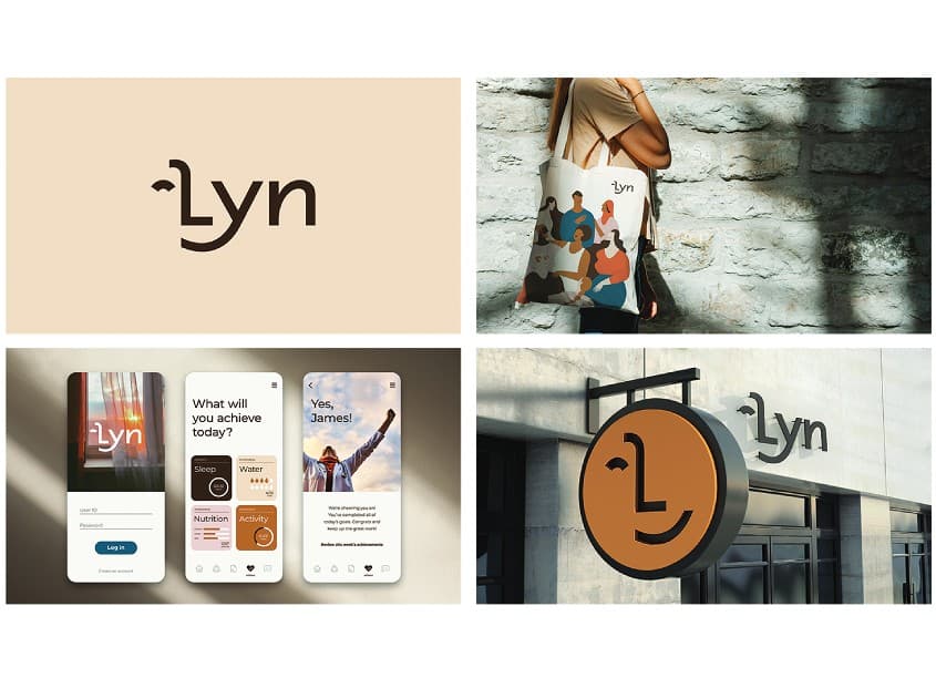 Lyn Health Branding and Identity