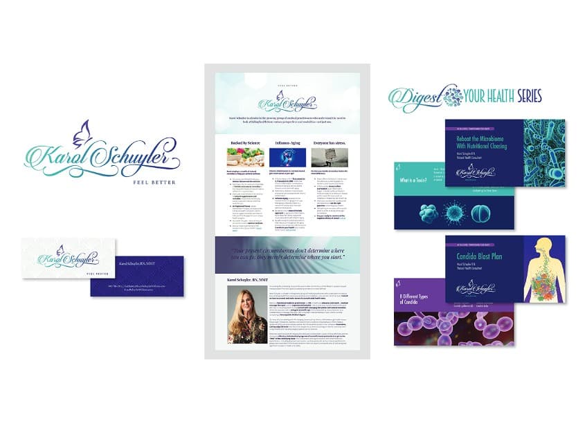 Natural Health Consultant Branding