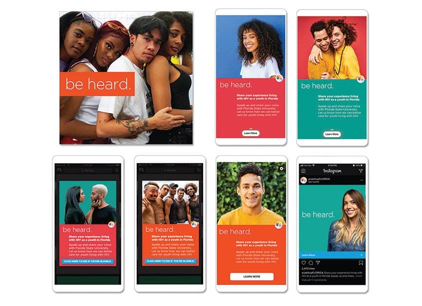 ‘Be Heard’ Public Health Advertising Campaign