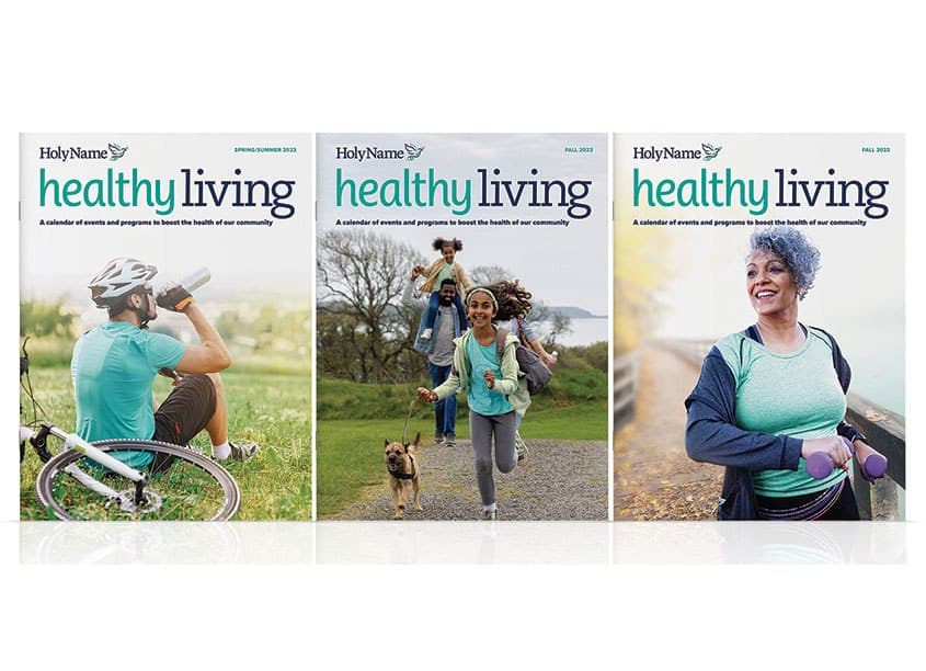 Healthy Living Minazine Design