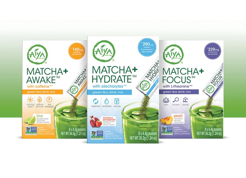 Aiya Matcha+ Packaging