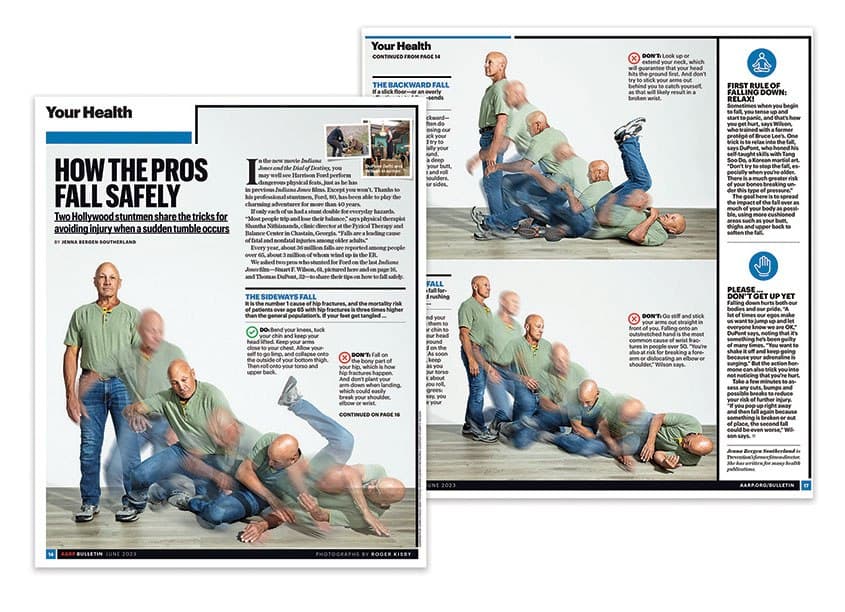 How The Pros Fall Safely