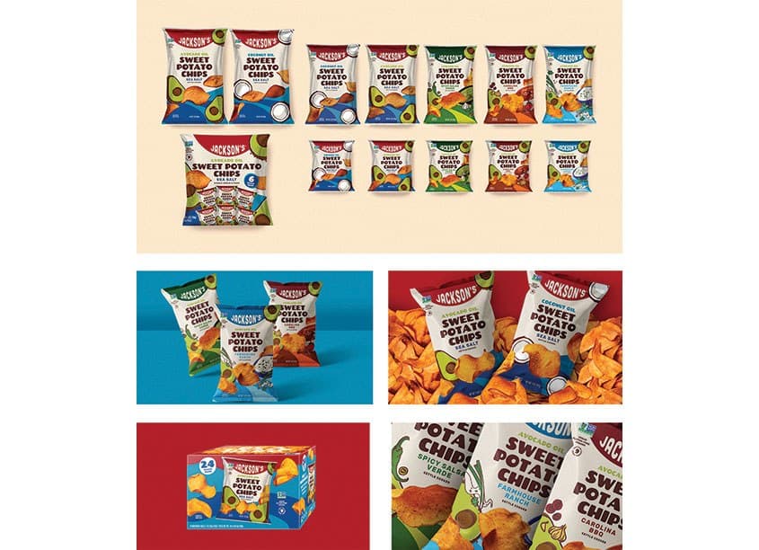 Jackson’s Chips Packaging