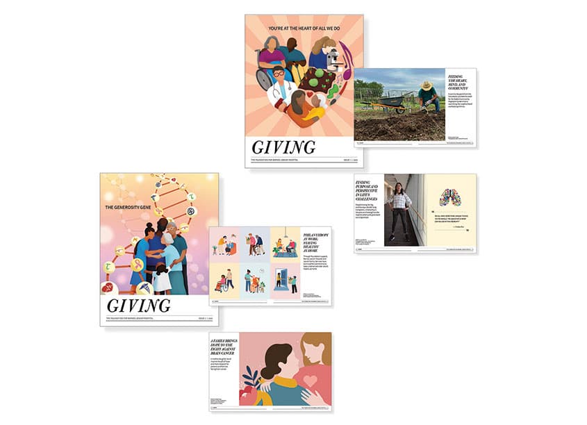 Giving Magazine, Issues 1 and 2