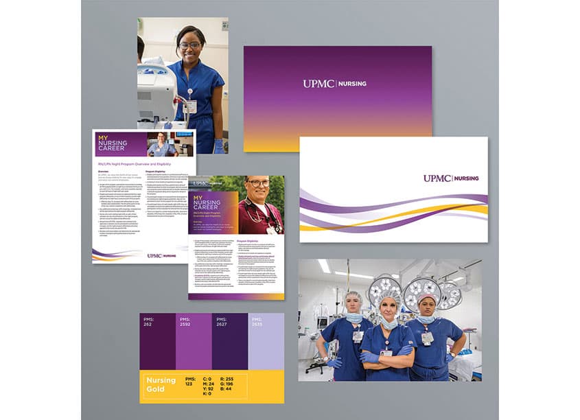 UPMC Nursing Rebrand
