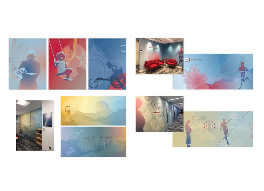 National Heart, Lung, and Blood Institute Workplace Environmental Graphics
