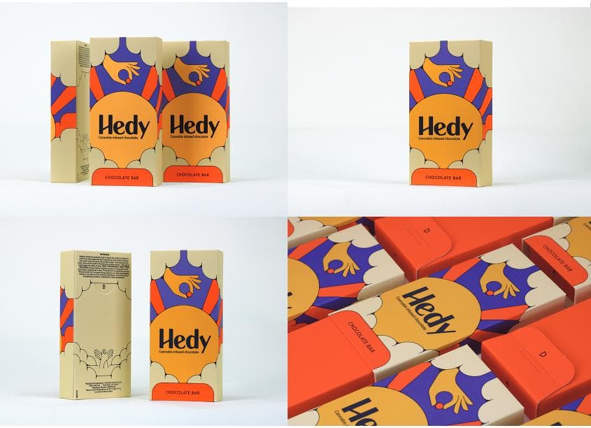 Hedy Chocolate Bar Packaging