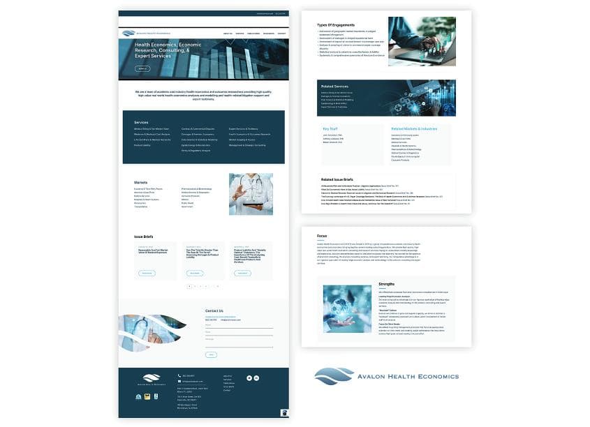 Avalon Health Economics Website