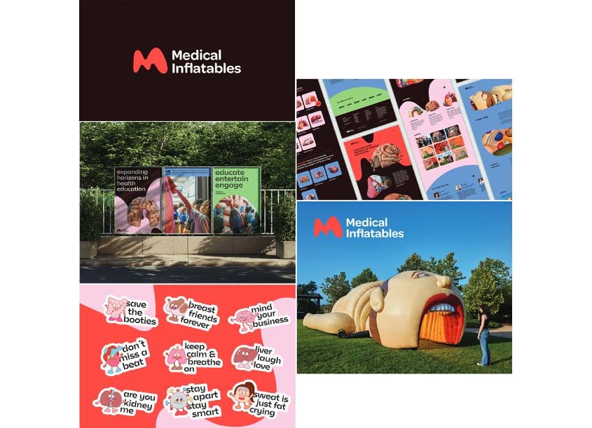 Medical Inflatables Branding