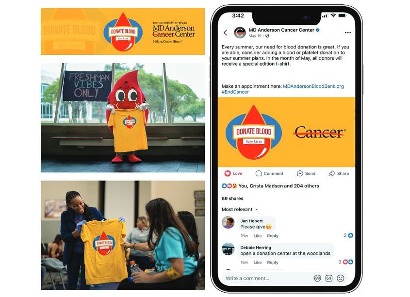 MD Anderson Summer Blood Drive