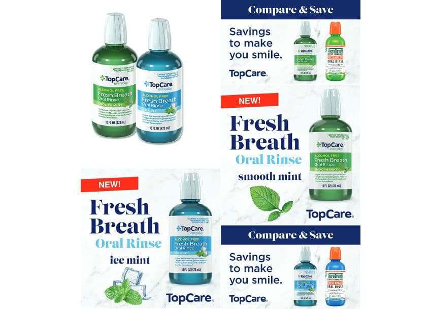 TopCare Fresh Breath Oral Rinse