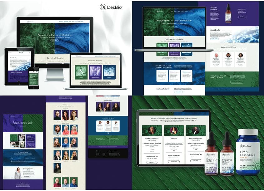 DesBio Brand & Website Design