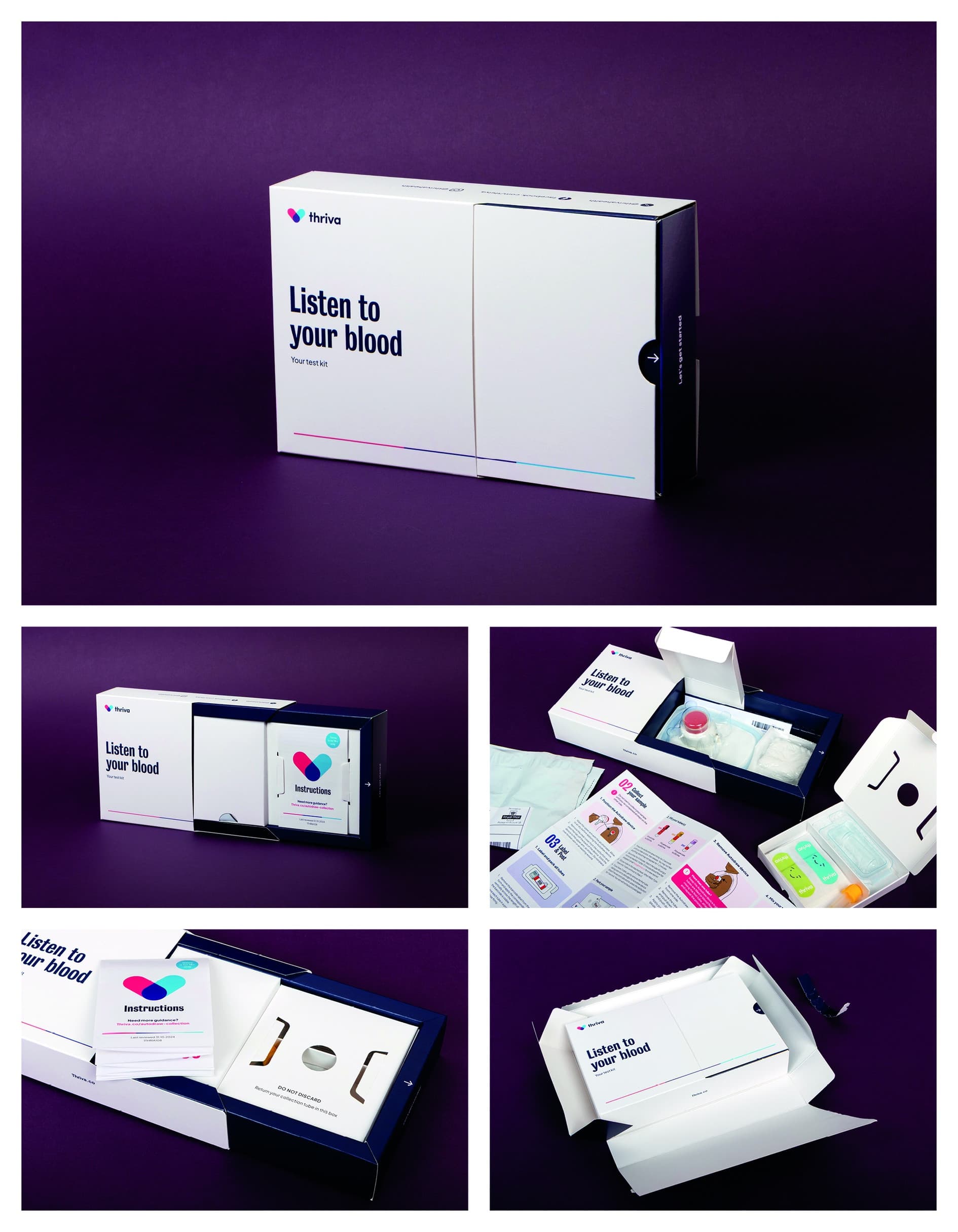 Thriva Test Kit Packaging