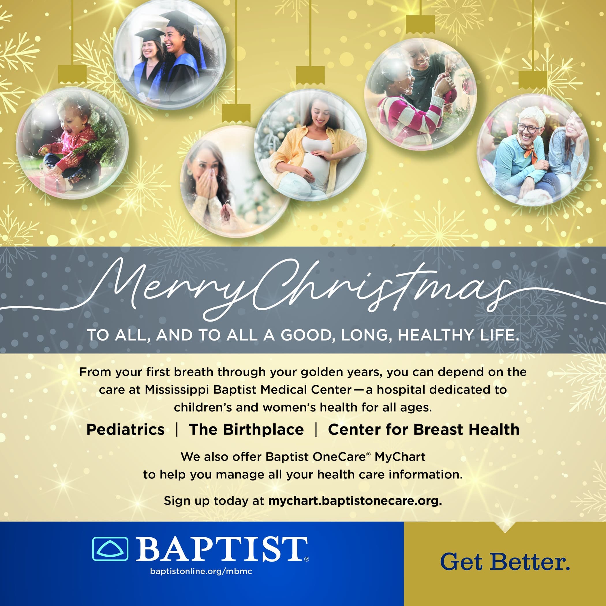 Mistletoe Marketplace Program Advertisement