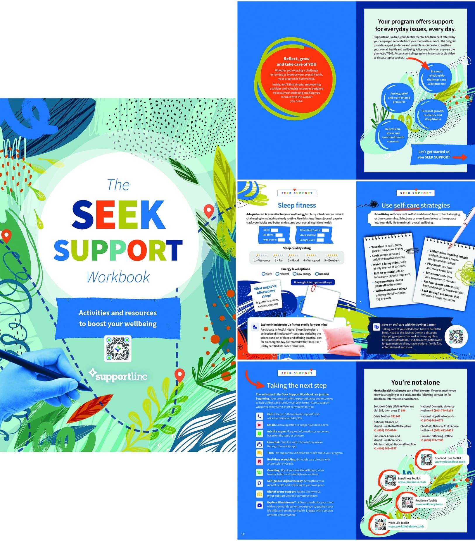 Health Fair Activity Seek Support Workbook