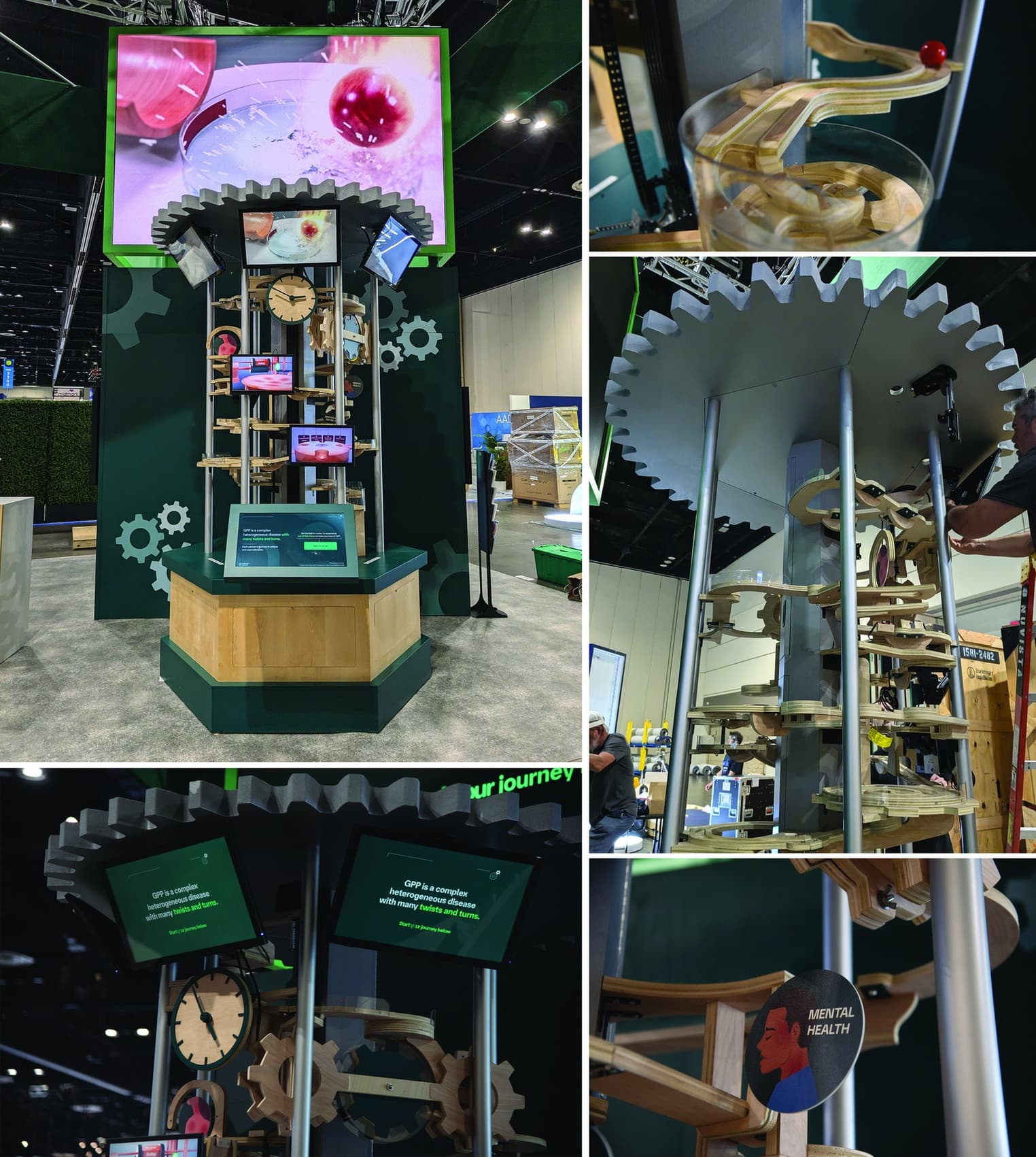 Data via Rube Goldberg Interactive Exhibit