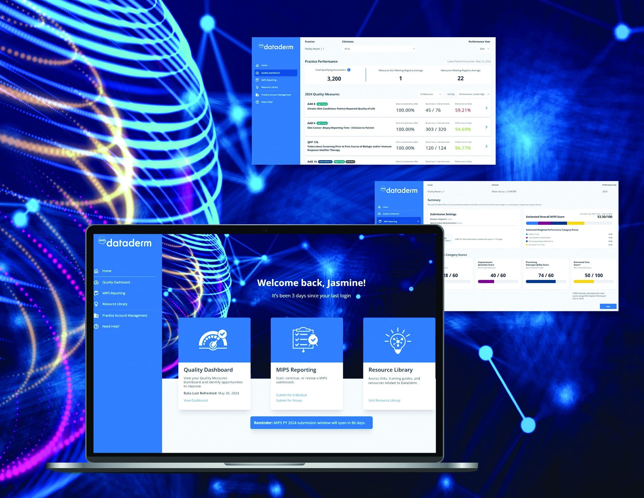 AAD’s DataDerm Online Platform
