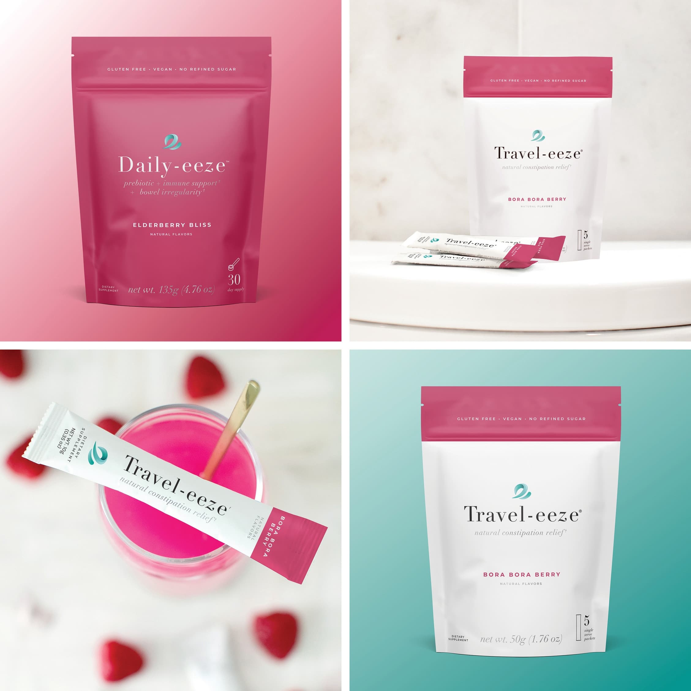 Travel Eeze & Daily Eeze Packaging