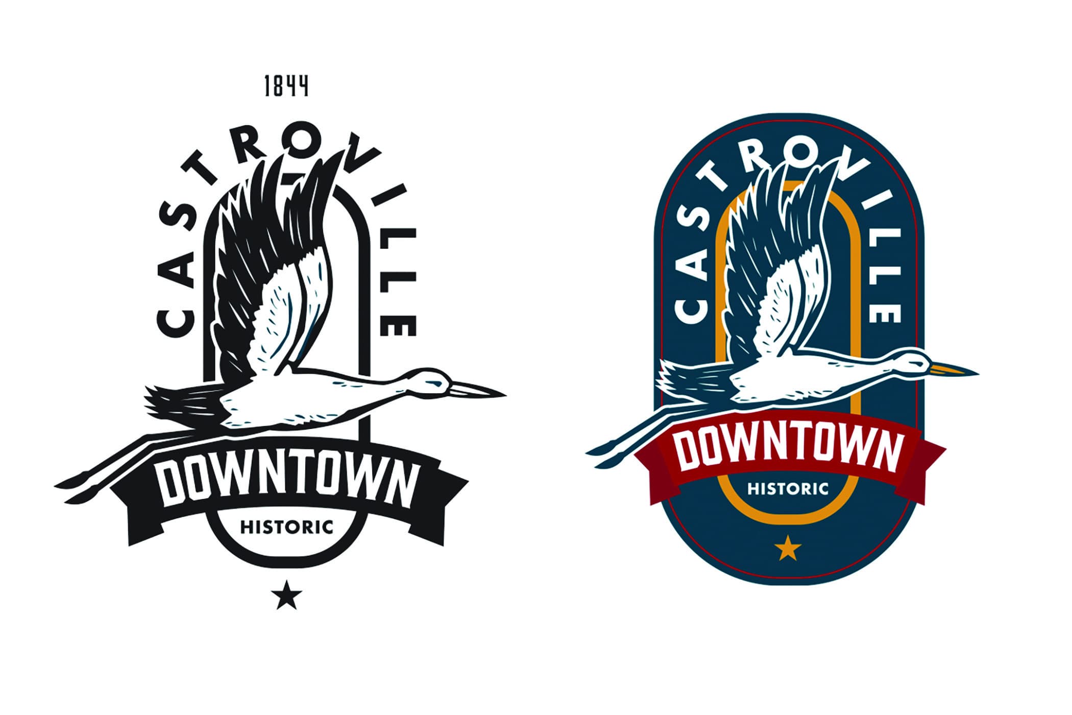 Castroville Historic Downtown Logo