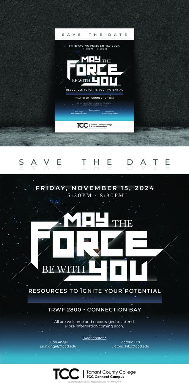 TCC Connect May The Force Be With You Save The Date