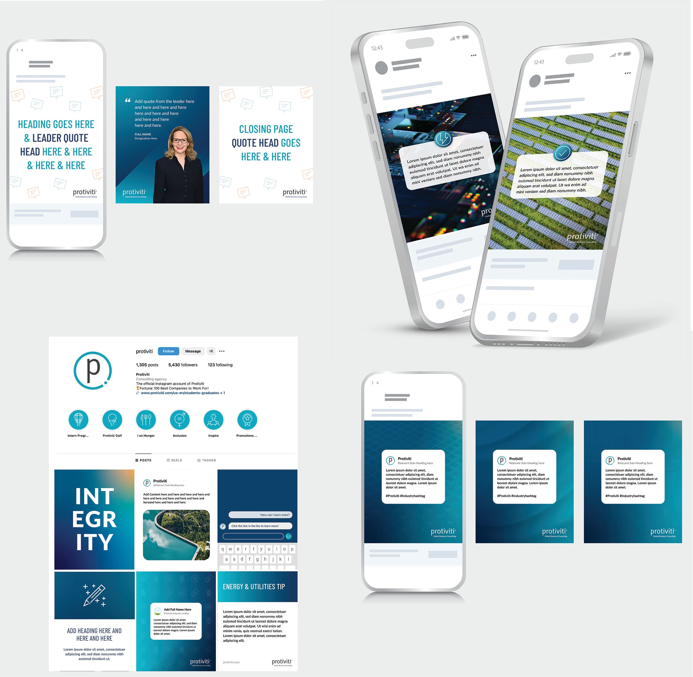 Protiviti Social Templates