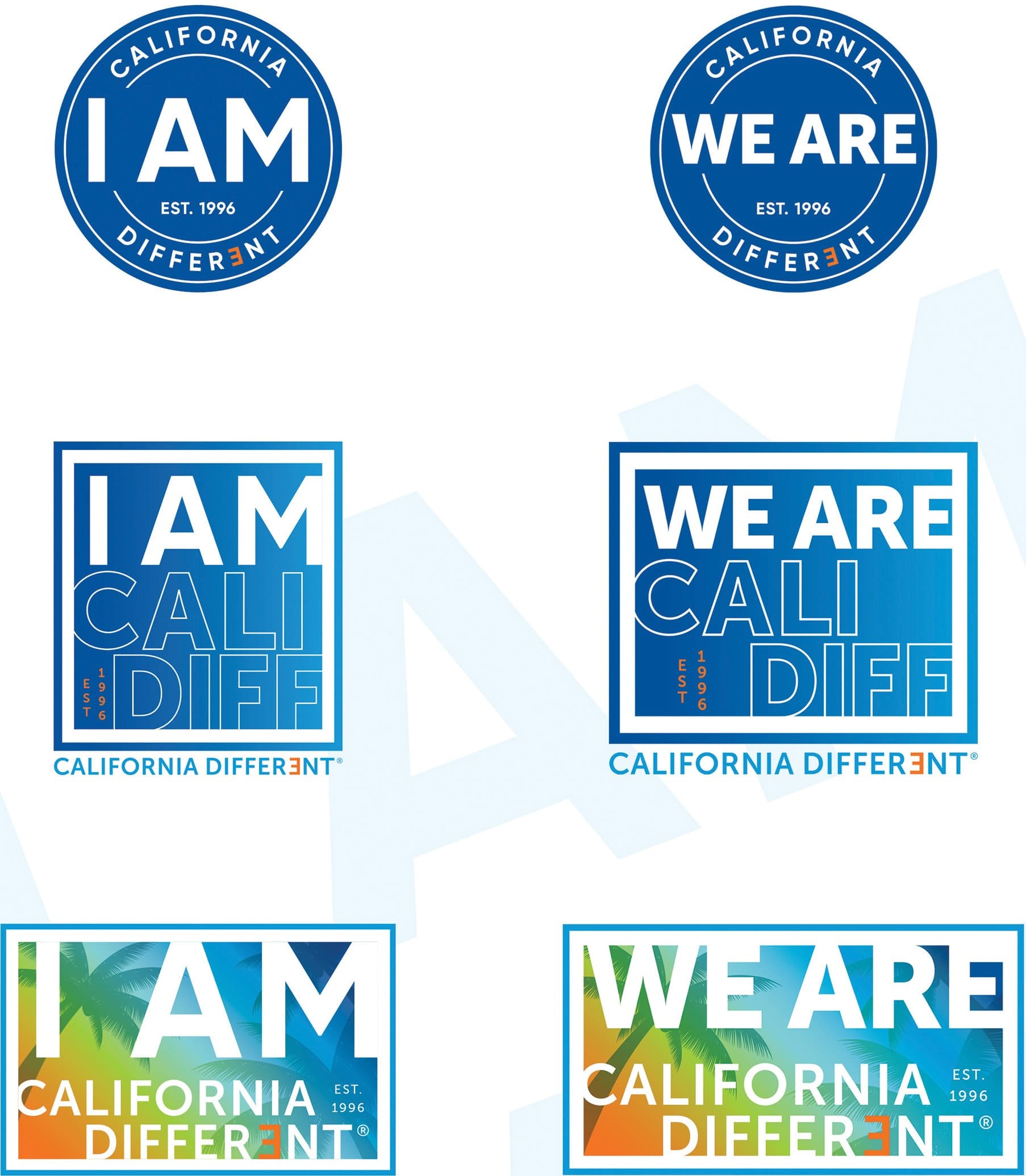 CHOICE Administrators ‘I Am/We Are California Different’ Badges