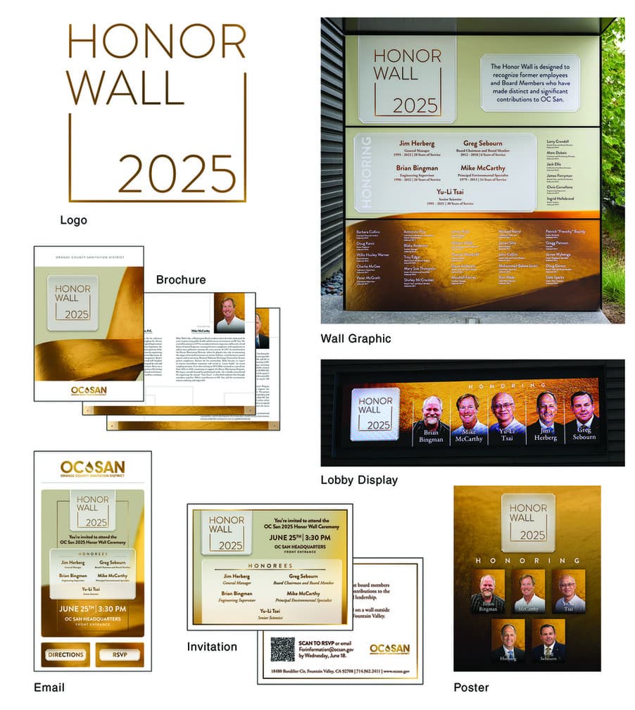 OC SAN 2025 Honor Wall
